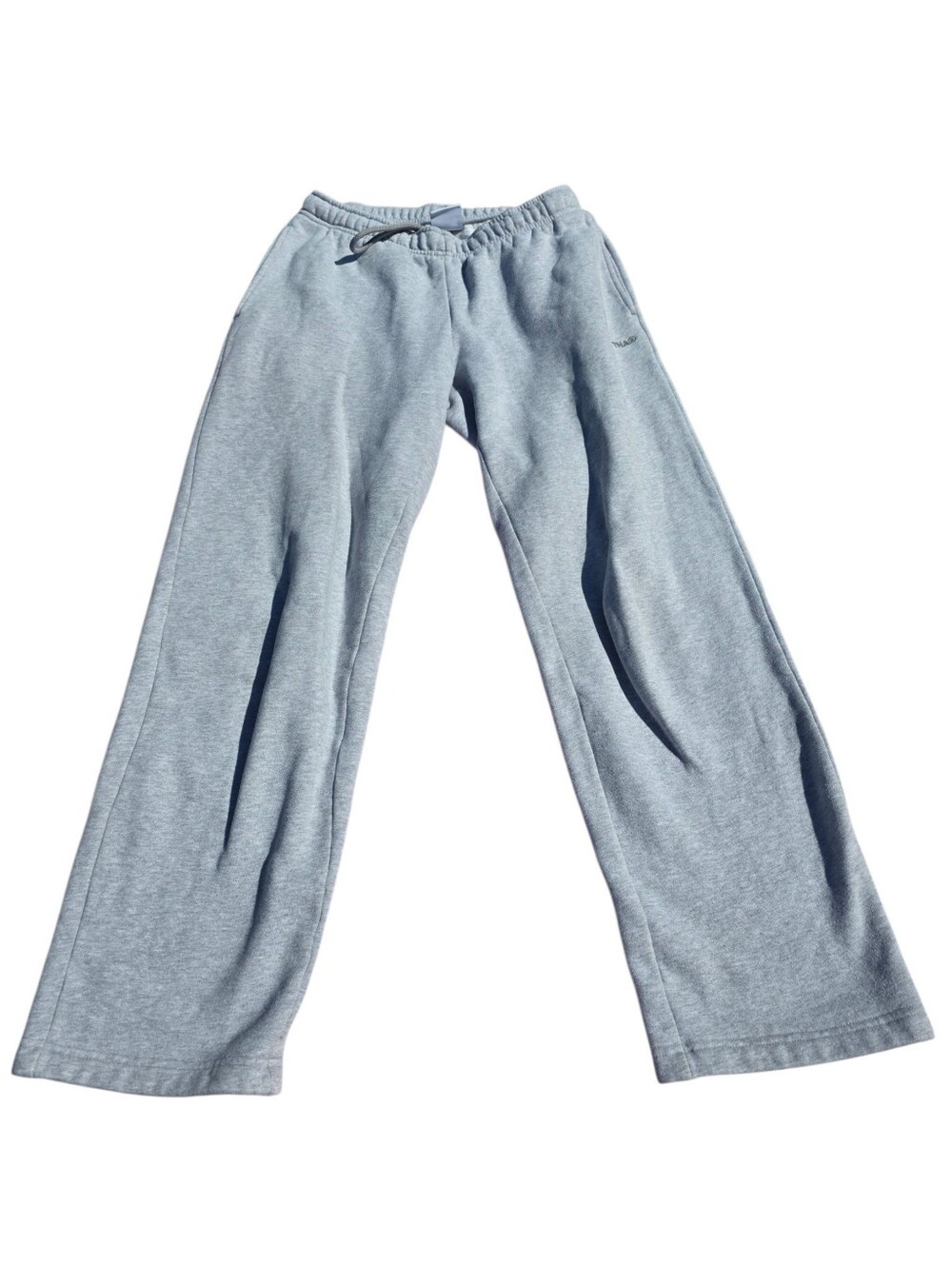 TNA SWEATFEECE Megafit Light Gray Wide-Leg
